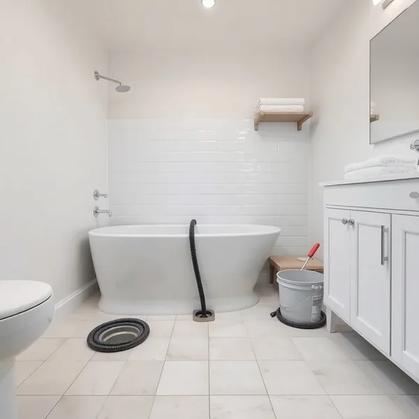 Bathroom Drain Cleaning
