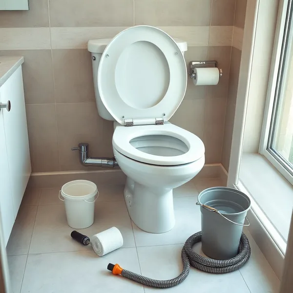 Clogged Toilet Repair