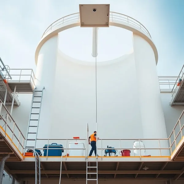 Clean GRP Tank, Safe Water - Licensed